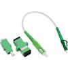 VGOL Cavo patch in fibra ottica LC/APC-SC/APC Singlemode Simplex in fibra ottica jumper cavo patch ottico con adattatori in fibra ottica e accoppiamenti, 20 cm