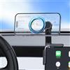 HoneTeek Supporto Magnetico Regolabile per Telefono, Universale per Auto, Fino a 2 kg, Compatibile con Smartphone e Tablet, Montaggio Facile