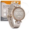 REY Pack 6X Pellicola salvaschermo per GARMIN LILY - LILY 2 - INSTINCT E 40MM, qualità Premium