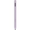 Love MEI Custodia protettiva per Samsung Galaxy Tab S7/S7 FE/S8/S 8Ultra/S9/S9 FE/S9 Ultra/S10/S10 Ultra S Custodia per penna antiscivolo con impugnatura liscia in pelle in silicone (viola)