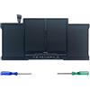 STAIGO A1405/A1496/A1377 Batteria di ricambio per laptop compatibile con montaggio aria da 13 pollici (A1466, metà 2011/2012/2013, inizio 2014/2015) (A1369, fine 2010) [7,4V 7200mAh/53,28Wh ]