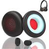 HAIZEEN Cuscinetti Auricolari Compatibili con MPOW HC6 HC5 Cuffie Cuscinetti Auricolari di Ricambio (Pelle Proteica/Memory Foam)