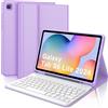 JADEMALL Custodia Tastiera per Samsung Tab S6 Lite 10.4 2024/2022, Italiana QWERTY Tastiera Bluetooth Bluetooth Magnetica Staccabile per Samsung Tab S6 Lite 10.4 2024/2022, Grigio Chiaro