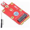 fasient1 Adattatore Mini PCIe M.2, M.2 Key B a Mini PCI-E Adapter Card Convertitore di schede di Rete Wireless per Laptop/Desktop/PC