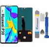 It'Go Display Full OLED per Huawei P30 ELE-L09 ELE-L29 con impronte digitali LCD di ricambio touch screen con strumento nero di alta qualità