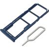 Eonpam Vassoio Carta SIM per Samsung Galaxy M32 SM-M325F Porta Scheda SIM con Pin della SIM(Blu)