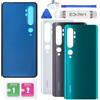 Eonpam Scocca Vetro Posteriore Sostituzione per Xiaomi Mi Note 10 / Note 10 PRO Originale Back Cover Coperchio Copribatteria + Kit di Riparazione(Verde)