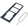 Eonpam Vassoio Carta SIM per (Samsung Galaxy A51) qualità Originale Porta Scheda SIM Ricambio Slot Scheda Memoria SD con Pin della Scheda SIM(Nero)