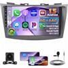 Roinvou 4+64G Autoradio Android per Suzuki Ertiga 2012-2017 Suzuki Swift 2011-2017 CarPlay senza fili Android Auto Schermo da 9'' Touch Screen WI-FI GPS Bluetooth 32EQ FM/RDS SWC Telecamera Posteriore