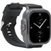 Denash Smartwatch 2 in 1 con Auricolare, 5.3, NFC, modalità Sport, Orologio Fitness a Lunga Durata della Batteria per Telefoni, Notifiche di Messaggistica, Allarme (Guscio (silicone))