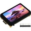 Waveshare ESP32-S3 con 1.64 Pollici Display Touch AMOLED Scheda di Sviluppo, 280×456 Pixel, 16.7M Colore, QSPI Interfaccia, Supporto Wi-Fi e BLE-5, con 6-Axis IMU, Slot Scheda TF, USB, UART, I2C, ecc.