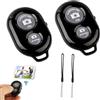 BAOSROY Telecomando Bluetooth Selfie Senza Fili per Smartphone 2pcs Cinturino Da Polso Trigger Otturatore Della Fotocamera