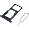 Eonpam Vassoio Carta SIM per (Huawei P Smart PRO 2019) qualità Originale Porta Scheda SIM Ricambio Slot Scheda Memoria SD con Pin della Scheda SIM(Nero)