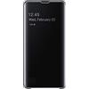 Samsung EF-ZG975CBEGWW Clear View Custodia per S10+, Nero - 6.4 pollici