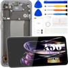 SRJTEK OLED per Samsung Galaxy A56 5G Display LCD Per Samsung Galaxy A56 5G SM-A566V, SM-A566B Touch Screen Digitizer Assembly Kit di Riparazione Con Cornice (con Impronte Digitali)