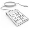 Alcey Tastiera numerica USB con Hub USB Combo per iMac, macbook Air, MacBook Pro, Mac Mini, PC e notebook