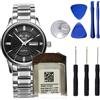 XITAIAN 3,85 V 1,03 Wh 270 mAh EB-BR170ABU ricambio della batteria compatibile con Samsung Galaxy Watch Gear S4 42 mm SM-R810 SM-R815 EB-BR810ABU con toolkit