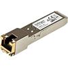 StarTech.Com Modulo Ricetrasmettitore Transceiver Gigabit RJ45 SFP in Rame, Compatabile HP J8177C 1000Base-T, Mini-GBIC, 10 Unità