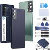 RongZy Coperchio Batteria Ricambio per Samsung Galaxy S20 Fe 5G SM-G781B Parte di Ricambio della Alloggiamento Copribatteria Posteriore con Strumento (Blu)
