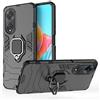 ESTH® Custodia per Oppo A98 5G con 360° Rotante Staffa, [Compatibile con Supporto Magnetico per Auto], Cover Paraurti PC + TPU, Nero