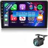 NHOPEEW 2G+64G Android Autoradio per Citroen Berlingo 2015-2018/Peugeot Partner 2008-2019 - Senza fili Carplay e Android Auto - 9 pollici Stereo con WiFi GPS FM RDS + Telecamera posteriore&Mic