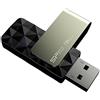 Silicon Power 128 GB BLAZE B30 USB 3.0 flash drive girevole, nero