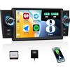 SIXWIN 8 Core 4+64G Android 15 Autoradio per Fiat Punto (2005-2009)/Linea (2007-2011) con CarPla/Android Auto,7 Pollici HD Schermo Navigatorecon con WiFi Bluetooth 5.0 FM/RDS DSP 32EQ
