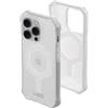 Urban Armor Gear Custodia Essential Armor compatibile Apple iPhone 14 Pro Custodia in silicone [Ricarica wireless/carica magnetica compatibile, Resistente agli urti] frosted ice