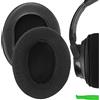 Geekria Cuscinetti auricolari di ricambio in tessuto a rete extra spesso, compatibili con cuffie Sony WH-CH700N, WH-CH710N, WH-CH720N, cuscinetti auricolari (nero)