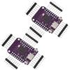 Heevhas 3.3V ESP32-S2 Mini V1.0.0 modulo Basato su ESP32-S2FN4R2 Consiglio di sviluppo Scheda WiFi PSRAM Flash da 4 MB USB di tipo C 240MHz (2 pezzi)