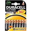 Duracell Plus DURALOCK Micro/AAA/LR03 Alkaline batteria 8pcs