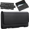 Gcepls Custodia protettiva per Samsung Galaxy Z Fold 4, chiusura magnetica con porta carte d'identità, per Galaxy Z FOL 3, Galaxy Z Fold 2 5G (adatta con custodia sottile)