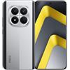 XIAOMI POCO M8 Pro 5G Smartphone 12GB+512GB 6.83 CrystalRes 1.5K AMOLED Display Massive 6500mAh (typ) Batteria, Charger Included(Sliver)