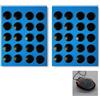 Batheidon 40 Pezzi Pattini per Mouse UHMWPE, Scivolamento Ottimizzato per Giocatori, Alta Durabilità e Prestazioni Fluide, Compatibile con Mouse e Tappetini in Vetro