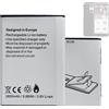 HIGHAKKU Batteria di ricambio AK-S3M-BC compatibile con Emporia SMART.3mini/SMART.4 Mobile Phones Smartphone Seniors Phone