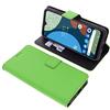 foto-kontor Custodia a libro compatibile con Fairphone 4 cover di colore verde