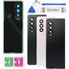 Eonpam Scocca Vetro Posteriore per Samsung Galaxy Z Fold3 5G F926 Nero