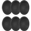QUARKZMAN 6Pz Cappuccio Antipolvere per Altoparlanti 45mm/1.8 Diametro Esterno Cappuccio in Carta a Cupola Copertura Bobina Subwoofer per Accessorio Decorativo e Riparazione Altoparlante