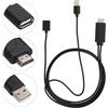 HWGING 2 in 1 USB Femmina a HDMI Maschio HDTV Cavo Adattatore 1080P HD USB a HDMI Convertitore per Telefono a TV Monitor Proiettore