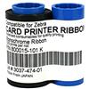 PARTSHE 800015-101 - Nastro monocromatico nero per stampanti a schede Zebra P330i P420i P430i, 1000 stampe