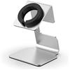 KUTEWEU Watch Supporto per Google Pixel Watch 2/Google Pixel Watch, Supporto Orologio in Metallo Stazioni di Ricarica Dock Notturno Stand Dock Gestione Cavi per Google Pixel Watch 2 (Argento)