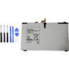 AUZNQEV EB-BT810ABE Tablet Batteria per Samsung Galaxy Tab S2 9.7 inch T810 T813 T815 T817 T817V T815C SM-T817W SM-T817T Series EB-BT810ABA with Tools 3.85V 22.6Wh 5870mAh