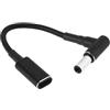 ECSiNG Cavo Di Ricarica USB Tipo C Femmina A PD Maschio 6,0x3,7 Mm 100 W Compatibile Con Asus Laptop FX-PRO
