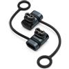 Seminer Adattatori per Caricabatterie per Orologi (2 Pack), Connettore di Ricarica da Femmina a Maschio di Tipo C Compatibile con Garmin Fenix 7/7S/7X/6/6X/6S e altro-Grigio