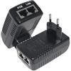 TOPCHARGEUR Top Charger Adattatore POE 12V 1A Certificazione CE Connettore RJ45 LAN/IP