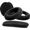 GEEKRIA Set comfort Geekria con cuscinetti auricolari e archetto compatibile con cuffie Sennheiser HD598/HD598 SE/HD598 CS/HD515/HD555/HD595/HD518, parti di ricambio (velluto/nero)