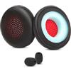 HTINDUSTRY B825 Cuscinetti di Ricambio Premium Compatibile con Poly Voyager 4310 UC/4320 UC/Voyager Focus UC B825/Voyager Focus 2 UC B835/Plantronics Poly Blackwire 5220/5210/5200/7225 Cuffie