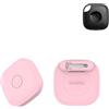 Generisch Cover in silicone per Tile by Life360 Mate (2024) con materiale ecologico di alta qualità, design portatile e resistente ai graffi, antiurto, lavabile e piacevole al tatto, rosa