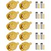 Vecys 10 PCS RP SMA Connettori RP SMA Maschio Crimpare Connettore per RG316 RG174 RF Coassiale Cavo