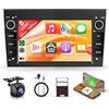 Rimoody 8 Core 6G+128G 7 Android Autoradio per Opel Corsa Astra Meriva Antara Vectra Zafira Vivaro Combo Senza Fili Carplay Android Auto Mirror Link Bluetooth WiFi GPS FM/RDS/EQ/DSP SWC Telecamera Posteriore